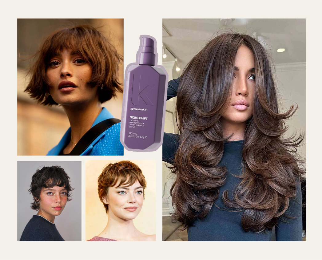 french bob, corte mariposa, corte mixie y corte trinity tendencia otoño 2025